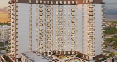 2 new flats in residential complex RoseWell in Dubai