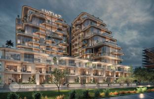 New waterfront residence Cotier House with two swimming pools and gardens close to Burj Khalifa, Dubai Islands, Dubai, UAE for From $815,000