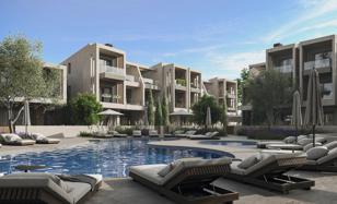 New residential complex with two swimming pools at 100 meters from the sea, Nikiti, Greece for From 670,000 €