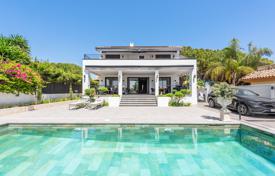 Modern villa with a swimming pool and a gym on the Golden Mile, Marbella, Spain for 1,495,000 €