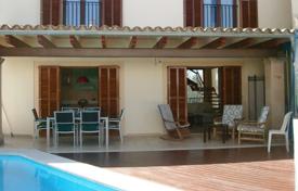 Villa with a terrace at 300 meters from the sandy beach, Palma de Mallorca, Spain. Price on request