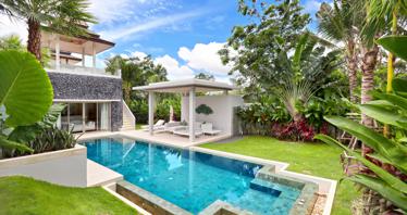 Beautiful villas with swimming pools and gardens in a prestigious area, Phuket, Thailand
