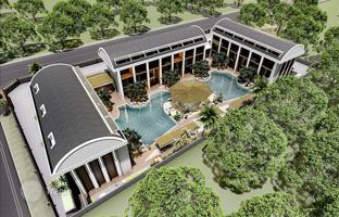 New residence with swimming pools and a mini golf course at 350 meters from the sea, Konaklı, Turkey for From 14,653,000 TRY
