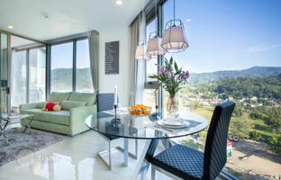 1-bedroom apartments in condo 43 m² in Kamala for $203,000