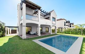 Turnkey two-family villas on the first line from the golf course in Manilva, Malaga, Spain for From 625,000 €