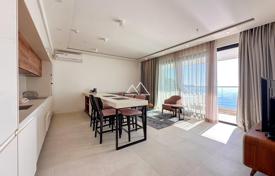 2-bedroom waterfront apartment with panoramic sea view in Rafailovici for 425,000 €