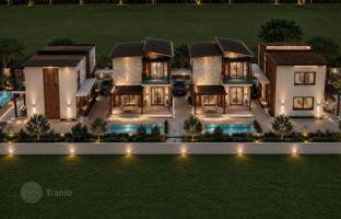 New duplex townhouse with pool and mountain views in Asini, Peloponnese, Greece for 288,000 €