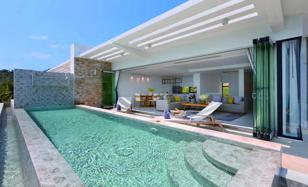 Luxury villa with unobstructed sea views in Chaweng Noi, Koh Samui, Thailand for $925,000