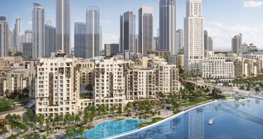 Savanna — residential development by Emaar next to a large park, restaurants, shops and waterfront in Dubai Creek Harbour