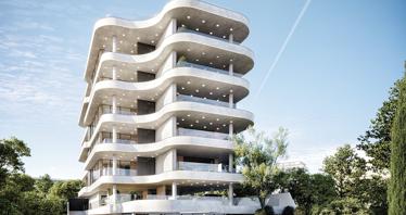 New residence with a swimming pool at 50 meters from the sea, Agios Tychonas, Cyprus