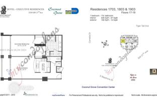 1-bedroom apartments in condo 87 m² in Miami for $800,000