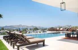 New spacious villa with a swimming pool, 700 meters from the sea, Yalikavak, Turkey for $26,300 per week