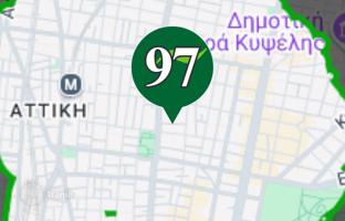 Land plot 212 m² in Athens for 420,000 €