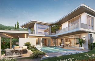 New complex of villas with a wellness center and a meeting room close to Nai Harn Beach, Phuket, Thailand for From $976,000