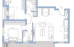 3-bedroom apartment 69 m² in Tel Aviv for $1,952,000