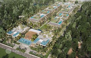 Residential complex with swimming pools and parks at 50 meters from Bang Tao Beach, Phuket, Thailand for From $708,000