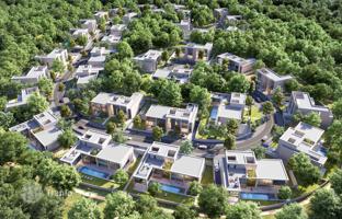 New luxury villas in a residential complex with a green oasis in Sharjah, UAE for From $5,771,000