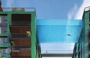 Luxury apartment in a new prestigious riverside residence with a park, a swimming pool and a business center, Nine Elms, London, UK for £1,114,000