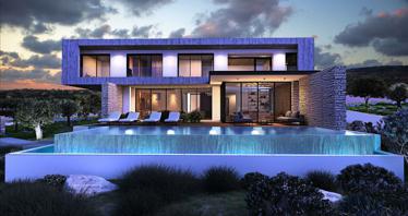 Complex of luxury villas in a picturesque area, 500 meters from the sea, Paphos, Cyprus