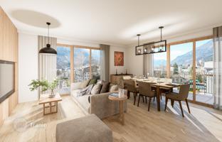 2-bedroom apartment in new building 65 m² in Chamonix for 947,000 €