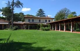 Premium villa with a swimming pool and a sauna in a gated guarded residential complex, Rome, Italy. Price on request
