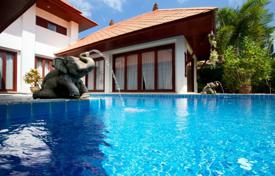 Modern villa with a swimming pool and a parking at 700 meters from the beach, Kamala, Phuket, Thailand for 1,700 € per week