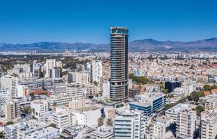 High-rise residence with a swimming pool and a spa in the center of Nicosia, Cyprus for From 814,000 €