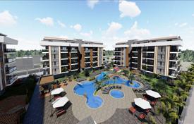 New one-bedroom apartment in a residence with an aqua park, Oba, Turkey for $129,000