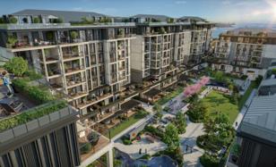Apartments with a picturesque view in a guarded residence, near parks and metro, in the heart of Istanbul, Beşiktaş, Turkey for From 35,658,000 TRY