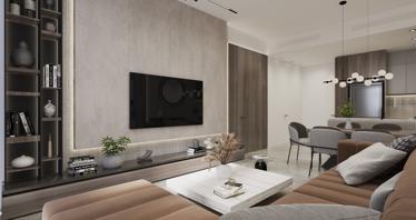 Prestigious apartments with private pools in Ocean Pearl 2 complex, Dubai Islands area, Dubai, UAE