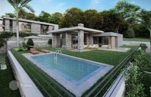 Villas with swimming pools and panoramic views in a residence with a spa complex, Bodrum, Turkey. Price on request