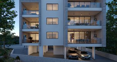 Modern residence with a parking close to the center of Paphos, Cyprus