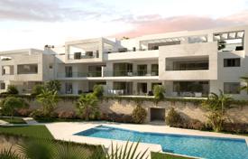 Comfortable apartment with a terrace and a sea view in a residential complex with a golf course, gardens and pools, Casares, Spain for 233,000 €