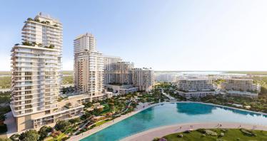 New residence with swimming pools, a park and a promenade, Abu Dhabi, UAE