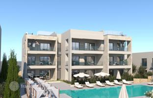 Gated residence with a swimming pool, a spa and green areas at 500 meters from the beach, Kapparis, Cyprus for From 220,000 €