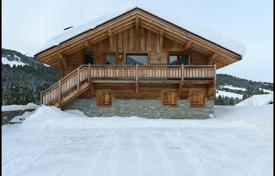 Beautiful chalet with a garden and a sauna near the center of Megeve, France. Price on request