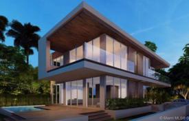 Modern villa with a backyard, a pool, a relaxation area and a terrace, Miami Beach, USA for $4,275,000