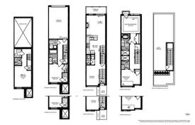 Terraced house – York, Toronto, Ontario,  Canada for C$2,339,000