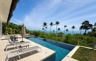 Tropical villa with panoramic sea views and an infinity pool in Koh Samui, Thailand for $626,000