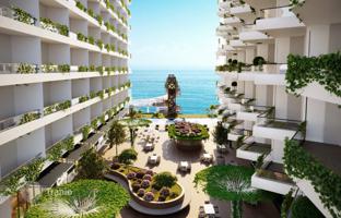 1-bedroom apartment in new building 55 m² in Makhinjauri for $121,000