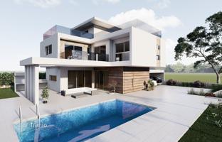 Luxury villa with a swimming pool and a picturesque sea view, Larnaca, Cyprus for 1,150,000 €