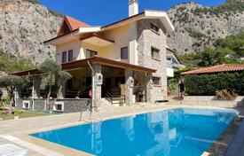 Large villa in Gocek with swimming-pool, heating, rooftop terrace, 2 fireplaces, 2-car garage for $1,345,000