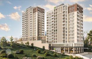 New residence with a swimming pool and a meeting room close to a metro station, Istanbul, Turkey for From 18,968,000 TRY