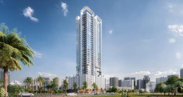 New residence Maison Elysee 3 with a swimming pool and a wellness club, JVC, Dubai, UAE