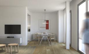 Three-bedroom apartment in a new building, Eixample Esquerra, Barcelona, Spain for 495,000 €