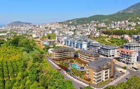 Spacious apartments in a new residence with swimming pools, a tennis court and a gym, in a quiet area, Alanya, Turkey for $380,000