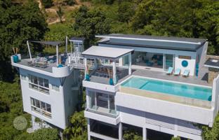 Stylish spacious villa with a pool and panoramic sea views on Koh Samui, Surat Thani, Thailand for $743,000