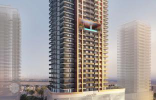 New complex of furnished apartments ESSENL1FE with two swimming pools and commercial premises, JVT, Dubai, UAE for From $228,000