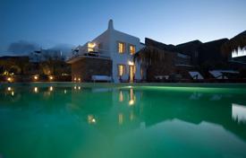 Two-level modern villa 450 meters from the beach in Mykonos, Aegean Islands, Greece for 6,500 € per week