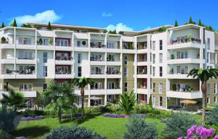 New two-bedroom apartment with a parking in Cagnes-sur-Mer, Cote d'Azur, France for 437,000 €